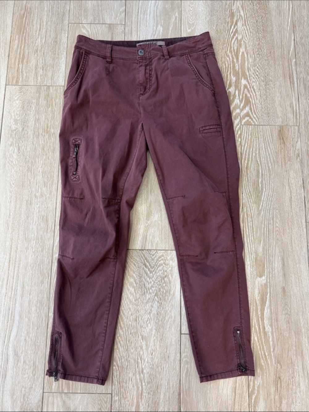 Marrakech Utility Cargo pants rich wine/ burgundy 27